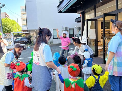 ご近所の保育園の園児さんが遊びに来ました🎃✨　～大阪　寝屋川　お米屋さん～