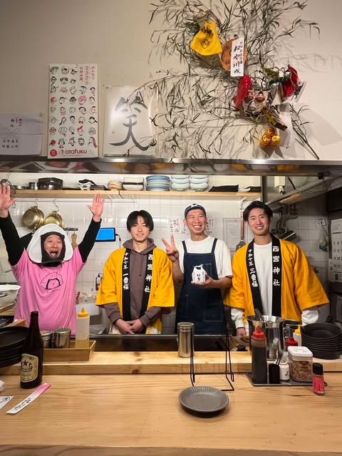 〈福男〉寝屋川中へ「福」を届けに・・・　～大阪　寝屋川　お米屋さん～