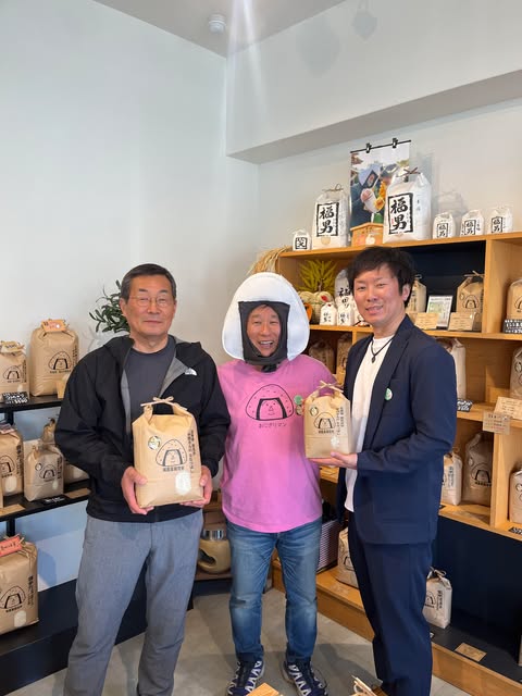北海道岩見沢よりゆめぴりかの生産者　中西さん親子がご来店されました✨🌾✨　～大阪　寝屋川　お米屋さん～