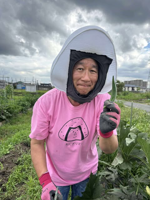おにぎりマン、久しぶりにおにぎりマン農園へ・・・　～大阪　寝屋川　お米屋さん～