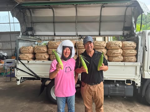 鳥取県・谷口さんのお米をご購入で、採れたてのとうもろこしをプレゼント！