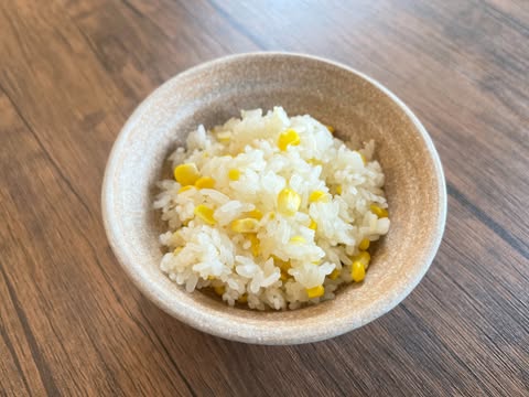 🌽ゆうだい21で炊く、旬のとうもろこしご飯